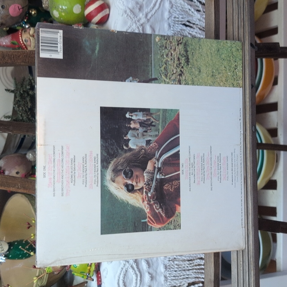 Janis Joplin Vintage Vinyl Record - Picture 2 of 6